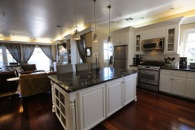 Two-bedroom suite kitchen area